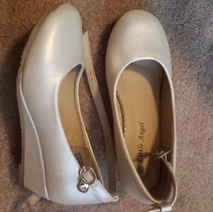 Little girls high heels  like new
